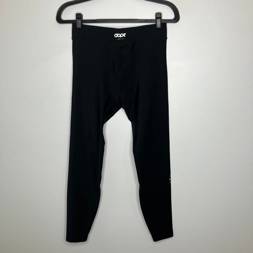NWT DOPE Snuggle 2x-UP Men Base Layer Pant Black XS
